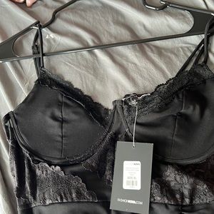Black night out dress SZ XL